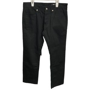 Just Cavalli Womens Button‎ Fly Jeans Black Size 30 Cropped